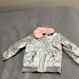 Buffalo David Bitton Pink Fur Collar